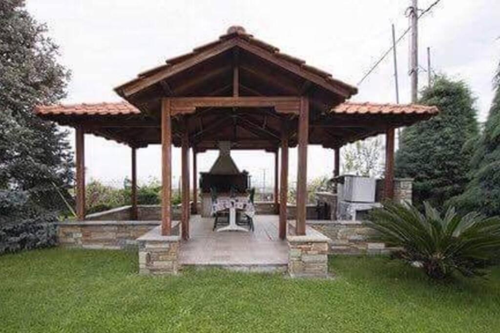 Olympus Leptokaria'S Luxurious Villa Exterior photo